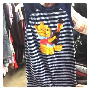 Little boys winne the Pooh onsie